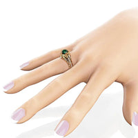 Anillo Esmeralda - Vista lateral