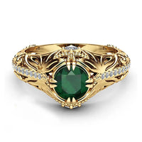 Anillo Esmeralda - En mano