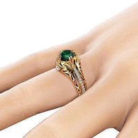 Anillo Esmeralda - Detalle piedra